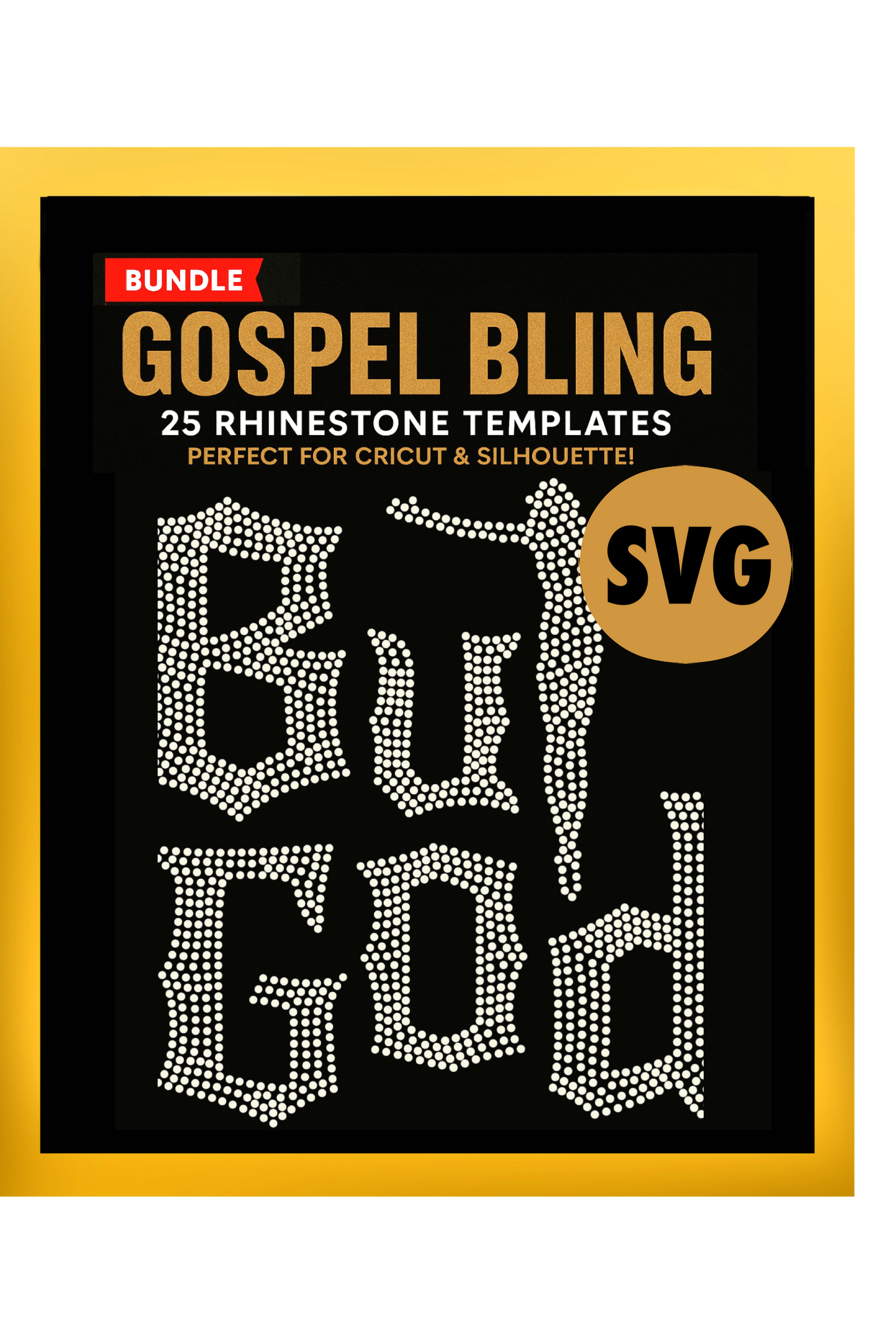 BUT GOD DXF, EPS, SVG, & PNG FILES