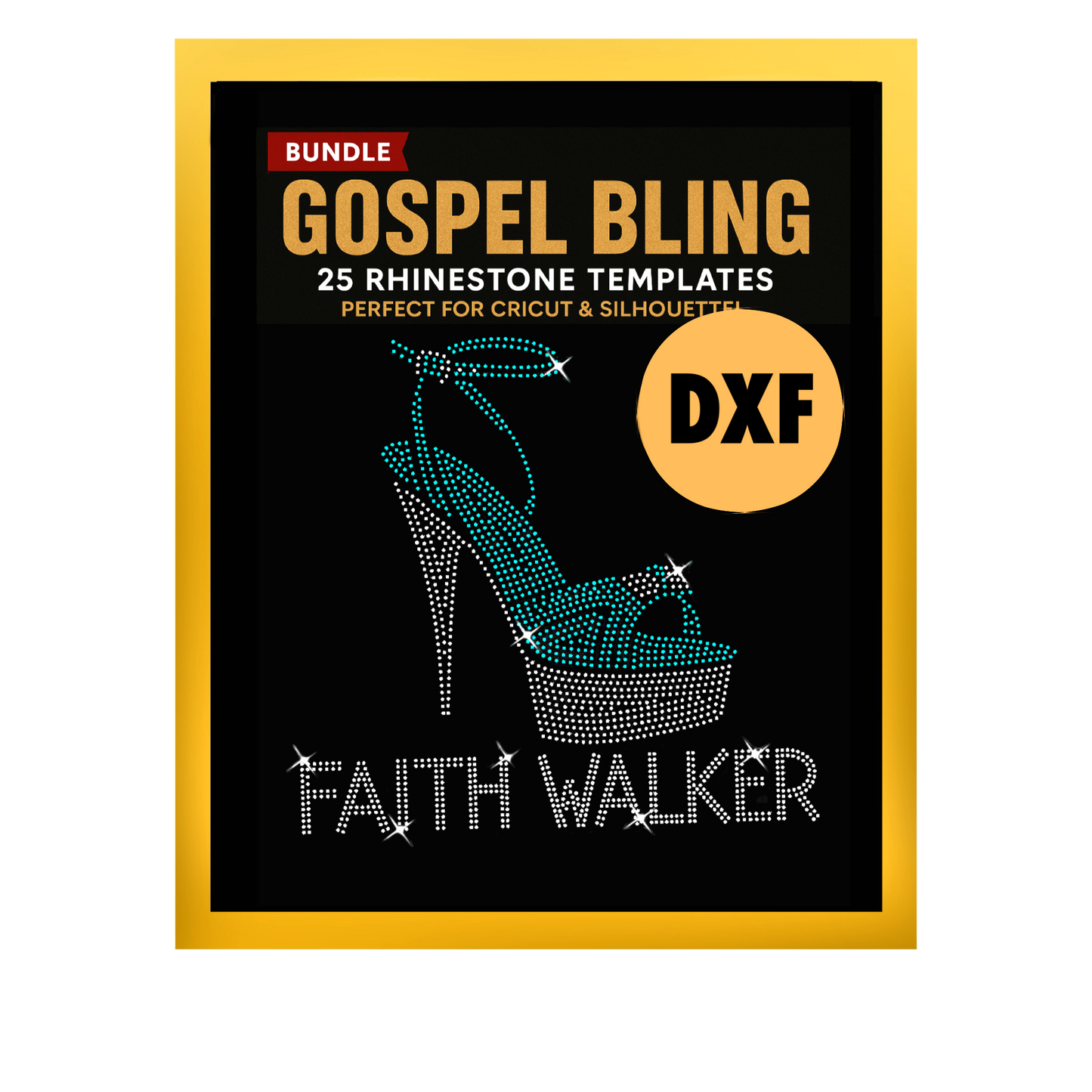 FAITH WALKER DXF, EPS, SVG, & PNG FILES