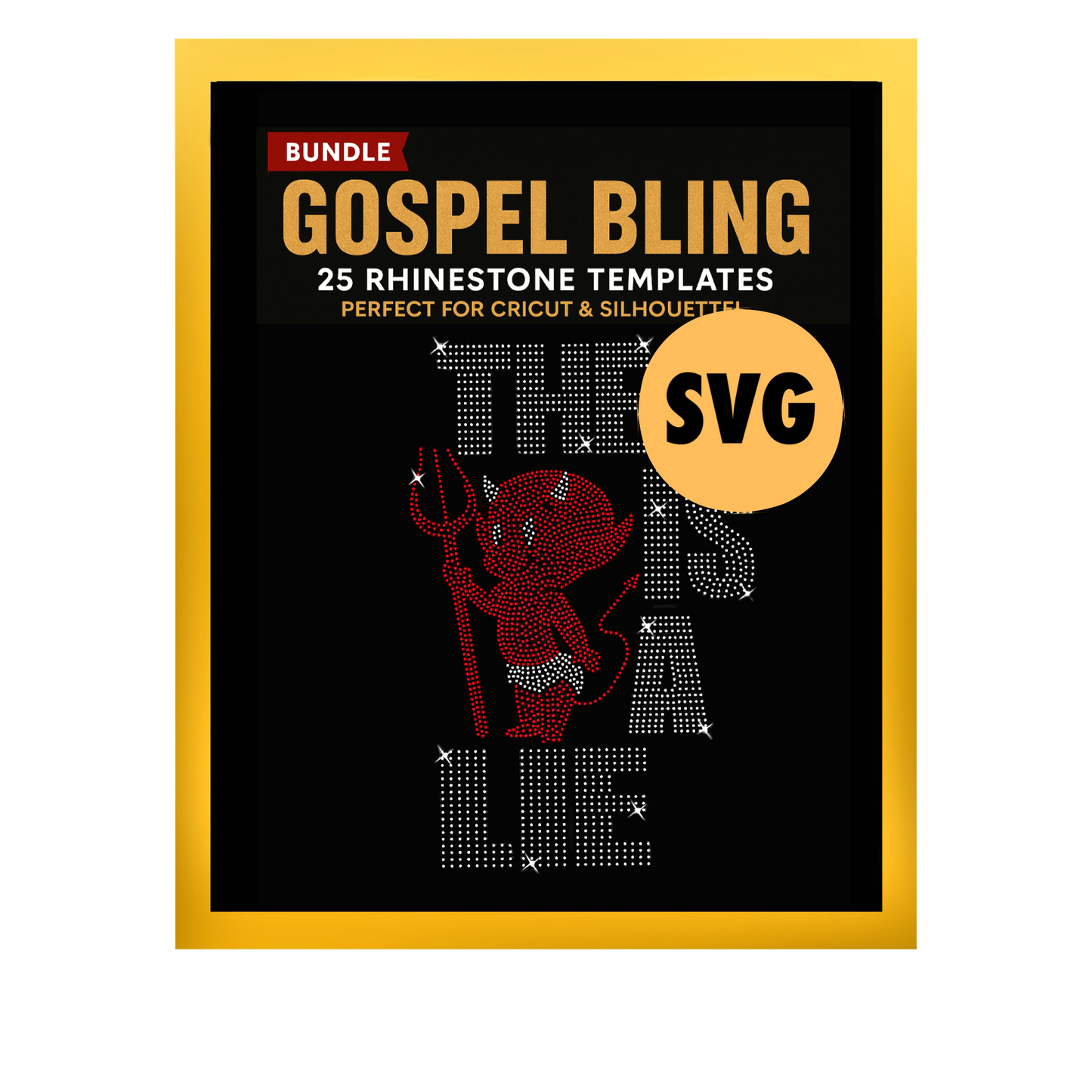 THE DEVIL IS A LIE DXF, EPS, SVG, & PNG FILES
