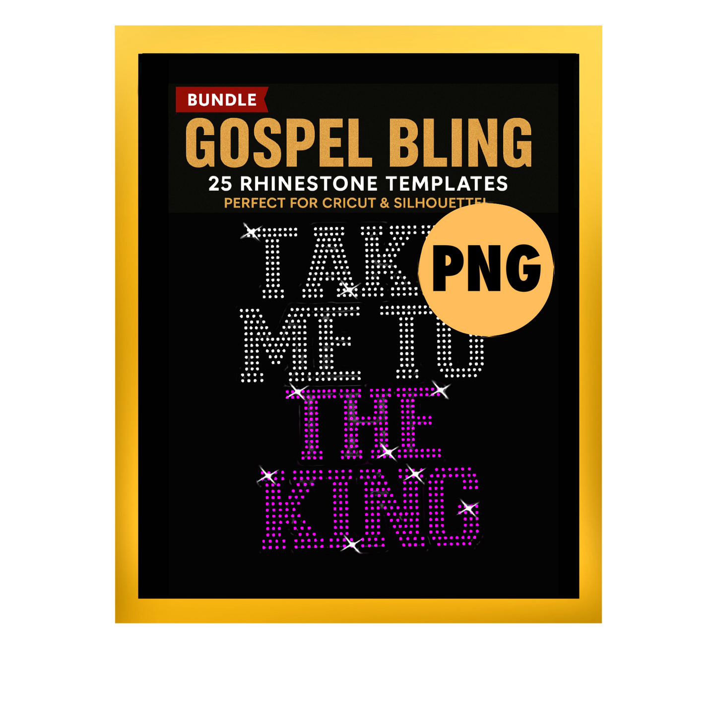 TAKE ME TO THE KING DXF, EPS, SVG, & PNG FILES