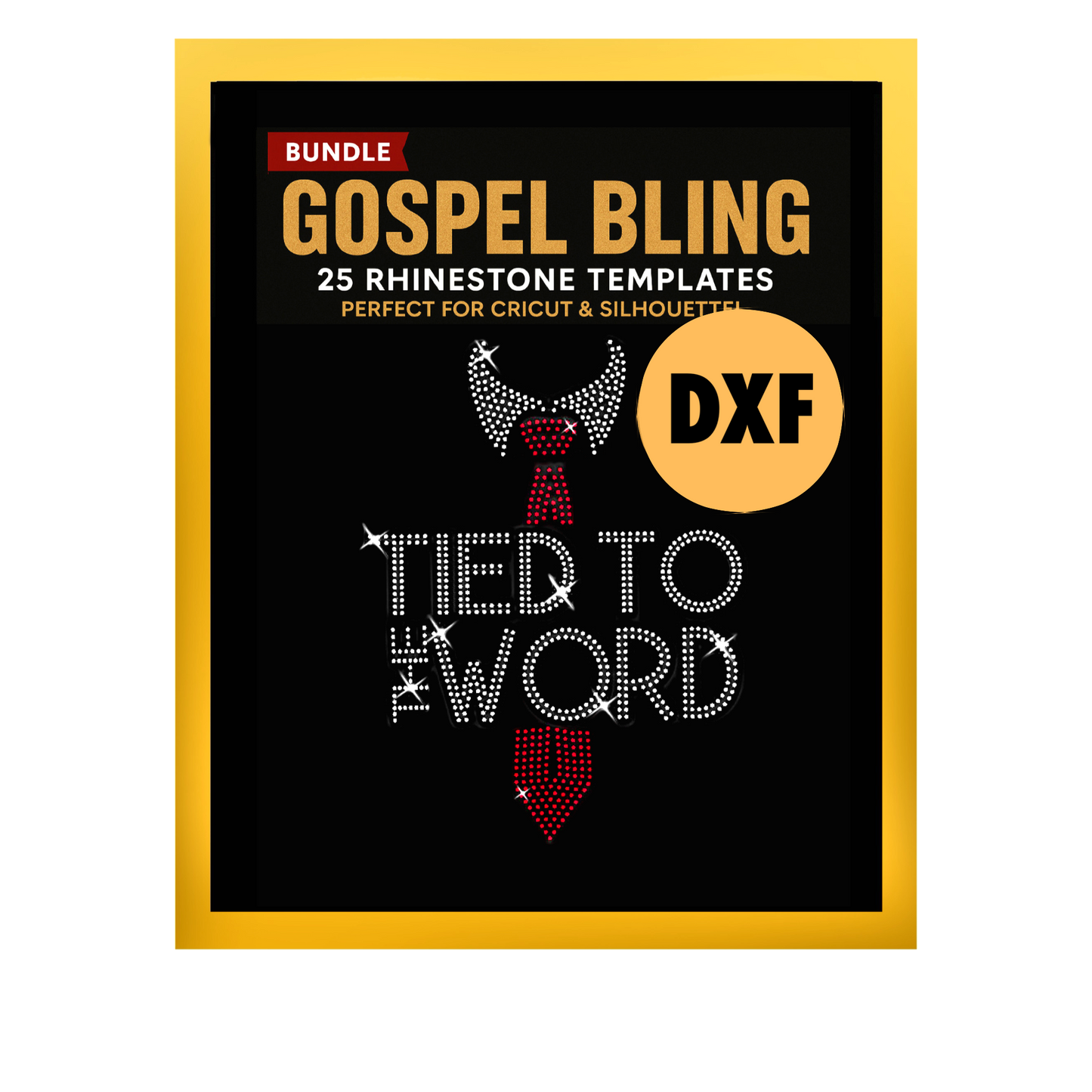 TIED TO THE WORD DXF, EPS, SVG, & PNG FILES