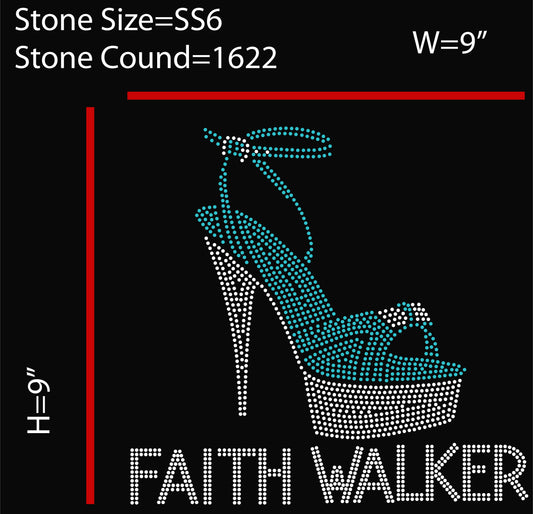 FAITH WALKER  DXF, EPS, SVG, & PNG FILES