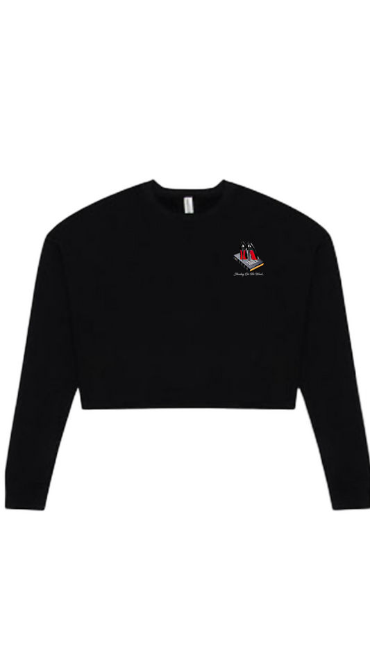 Standing On His Word™️ Crop Hoodie