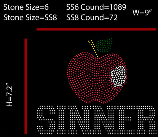 ONCE A SINNER DXF, EPS, SVG, & PNG FILES