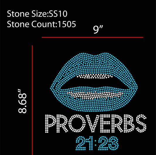 PROVERBS LIPS DXF, EPS, SVG, & PNG FILES