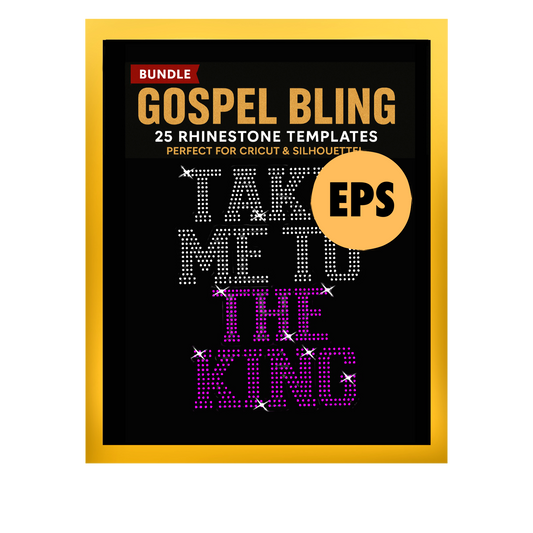 TAKE ME TO THE KING DXF, EPS, SVG, & PNG FILES